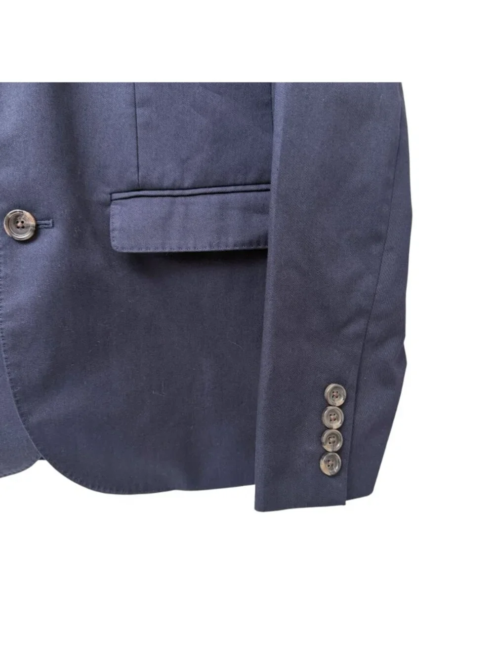 Crewcuts Ludlow Blazer Boys 14 Navy Italian Visconti Cotton School Suit Jacket
